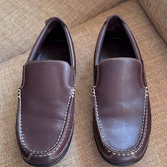 Cole Haan Men\'s Dark Brown Leather Loafers 8M main image 10